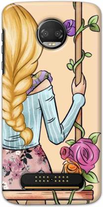 SKYCO Back Cover for SKYCO back cover for Motorola Moto Z2 Force - Alone Girl-Best Friend-Couple Goal-Printed G