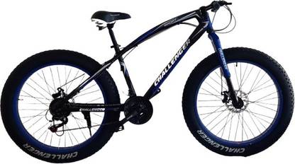 Fat Bike Challenger Sport 21 Multi Speed Dual Disc 26 T (inch) Fat Tyre Cycle
