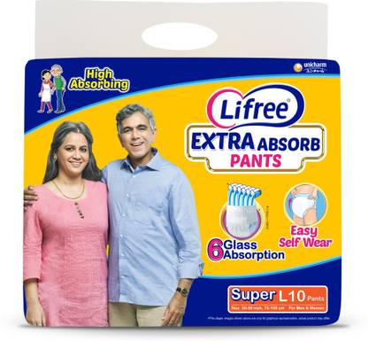 LIFREE Pants L10 Adult Diapers - L