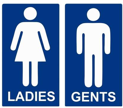 ZEDEF MEN, WOMEN Emergency Sign