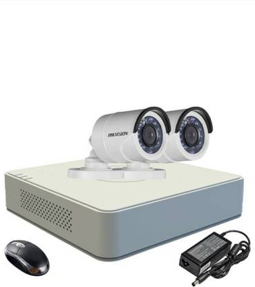 HIKVISION HIKVISION TURBO HD Bullet Camera 2 Nos with 4 ch DVR Security Camera