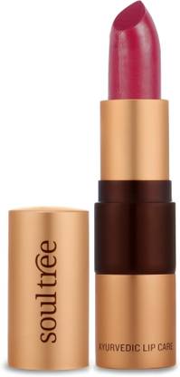 SoulTree Ayurvedic Lipstick - 640 Raspberry Crush Colour