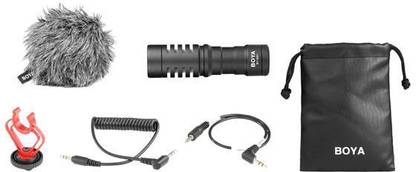 Boya BY-MM1 Microphone for Live Streaming & Recording with Real Time Monitoring