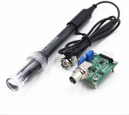 Electrobot PH0-14 Value Detector PH Sensor Module + PH Electrode Probe BNC For Arduino, AVR, PIC Educational Electronic Hobby Kit