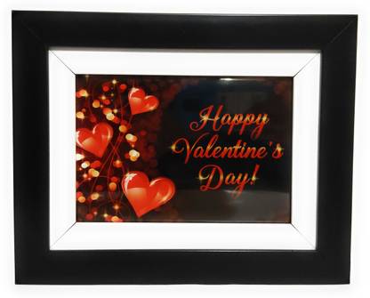Nagpal Creations Valentines day special photo frame digital vibrant color photo 7*9 inch 9 inch digital