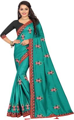 Surat Retails Bollywood Art Silk Saree with Unstitched Blouse