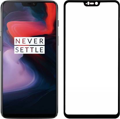NSTAR Edge To Edge Tempered Glass for OnePlus 6