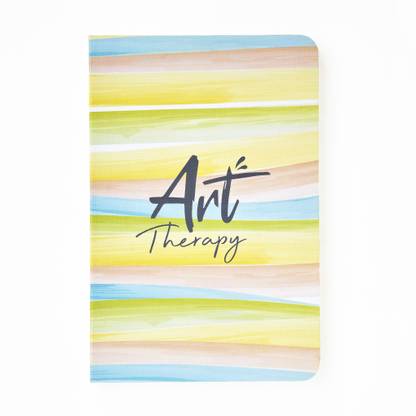 Factor Notes Sketchbook: Art Therapy (Dot Grid) Textured Fine Grain Medium Surface Acid-Free Artist-Grade Paper 96 Pages Art Journal Sketch Pad