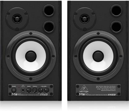 Behringer MS40 40-Watt Digital Stereo Near Field Monitor Speakers 56 W Bluetooth Laptop/Desktop Speaker