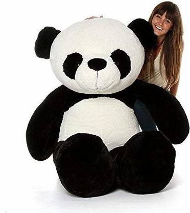 NP Toys 3 Feet Teddy Bear panda black & white  - 90 cm
