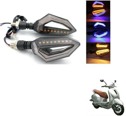 AuTO ADDiCT Front, Rear, Side LED Indicator Light for Bajaj WRX
