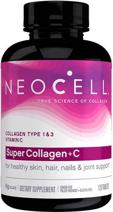 NeoCell Super Collagen + C Type 1 & 3 - Supports Hair, Skin, Nails, Joints, Bones