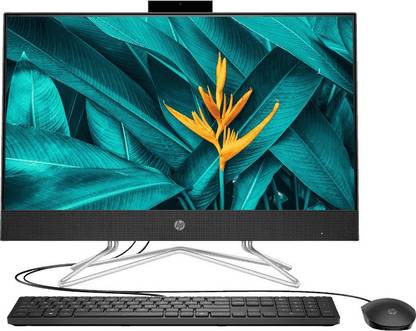 HP All-in-One 24-df0061 Core i5 (10th Gen) (8 GB DDR4/1 TB/Windows 10 Home/24 Inch Screen/24-df0061in) with MS Office