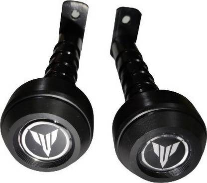 Olsic HEAVY DUTY FRAME SLIDER FOR MT - 15 MT15 FRAME SLIDERS LOGO COLOR silver Bike Crash Guard