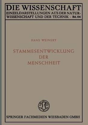 Stammesentwicklung der Menschheit