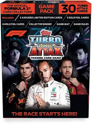 Topps F1 Turbo Attax Trading Card Game- Pack