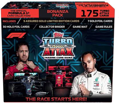 Topps F1 Turbo Attax Trading Card Game Bonanza Pack