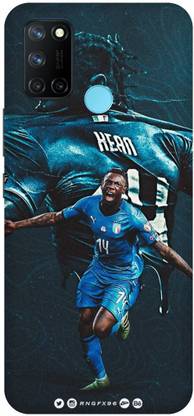 Zaplab Back Cover for Realme 7i, RMX2103 Moise Kean Kean Printed Back Cover