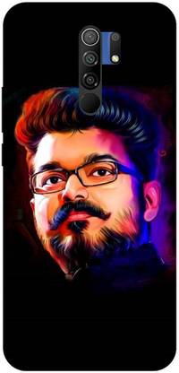 अम्परिंट बैक कवर Poco M2/MZB9922IN Vijay Tamil Actor Printed Back Cover के लिए