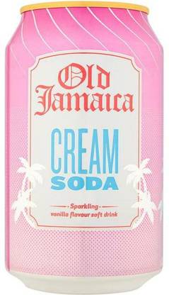 old jamaica Cream Soda Soft Drink ( 2 x 330 ml)