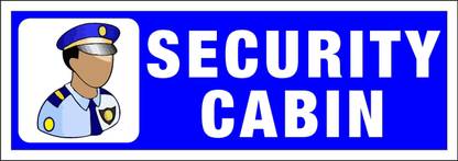 KARTMEN Security Cabin Emergency Sign