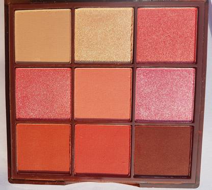 Sara Enterprise da_beauty nude obsession eyeshadow palette - Rich 35 g