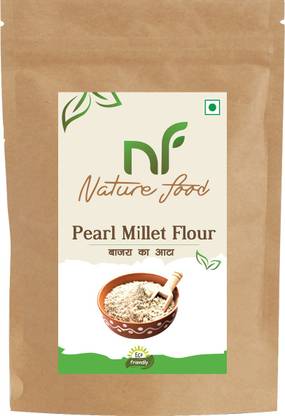 Nature food Best Quality Pearl Millet Flour/ Bajra Atta - 500gm ( Pack of 1)