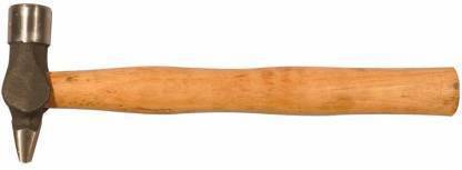 DHATRI TOOLS 100GM Cross Pein Hammer with Wooden Handle Cross Peen Hammer