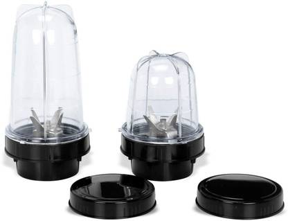 Goldwinner Bullet Jar Set of 2 (530 ML & 350 ML) Mixer Juicer Jar