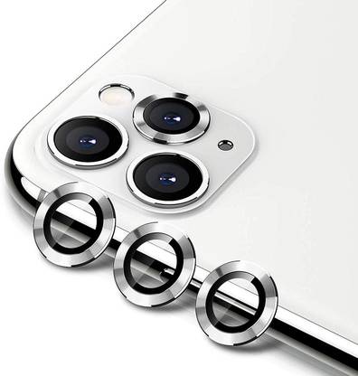 Mobilive Camera Lens Protector for Apple iPhone 11 Pro Max Aluminium Metal Color Ring, 9H Hardness Scratch Proof