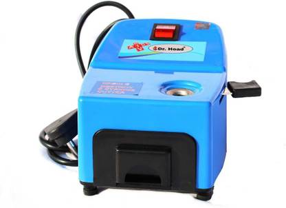 Dr. Head ABS Syringe Needle Destroyer Electrical [Shock Proof] Plastic Needle Cutter | Needle Burner |Hub Cutter | ABS Needle And Syringe Destroyer Electric For Clinics/Hospitals/Labs Use Blue Needle Burner
