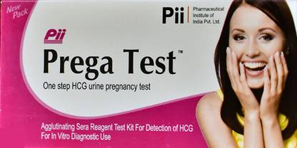 Prega Test PREGNANCY TEST KIT (PACK OF 5 - 5 TESTS) Pregnancy Test Kit