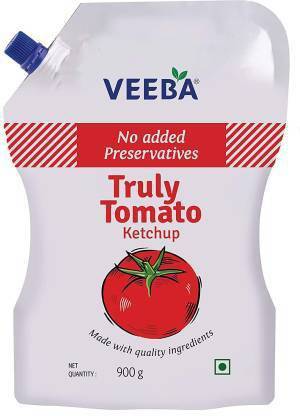 VEEBA Truly Tomato Ketchup-No Added Preservatives Ketchup