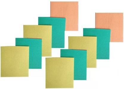 Yashodalineing store Wet-N-Wipe biodegradeable soft absorbant sponge wipes Sponge Wipe