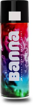 Banna Multipurpse White Spray Paint 440 ml