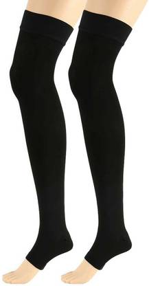 Just Rider Varicose Vein Stocking Compression Thigh Length Knee Support