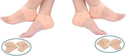 YUKI 2 Pair of Combo Anti heel crack set moisturizing Heel Support Heel Support