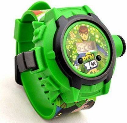 YAAH CREATION Ben ten Projector Watch Digital 24 Images PACK OF 1 Smartwatch