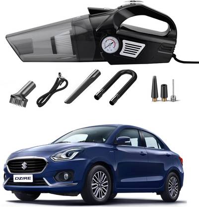 Oshotto 3 in 1 100W OSHO-103/BL Vacuum Cleaner Cum Tyre Inflator for Maruti Suzuki Swift Dzire 2012-2021 Car Vacuum Cleaner