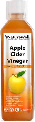 Naturewell Organic Apple Cider Vinegar - Raw, Unfiltered with Mother Vinegar (500ML/OR)Ultra Vinegar