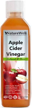 Naturewell Organic Apple Cider Vinegar - with strand of mother, not from concentrate Vinegar (500Ml)Pro Vinegar