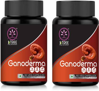 1 Tree Ganoderma Capsules –Reishi Mashroom –Ganoderma Antioxidant Capsules (Pack Of 2)