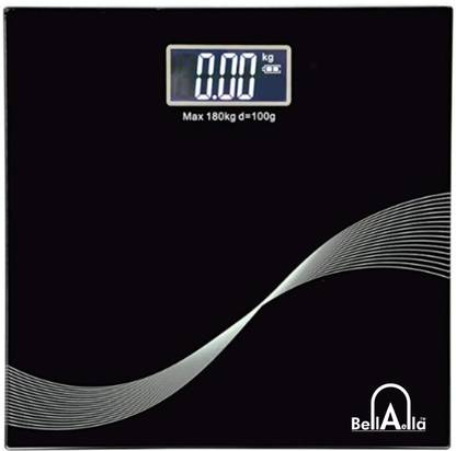 BellAella Heavy Duty Electronic Thick Tempered Glass LCD Display Square Electronic Digital Personal Bathroom Health Body Weight Bathroom Weighing Scale, weight bathroom scale digital, Bathroom Health Body Weight Scales For Body Weight, Weight Scale Digital For Human Body, Weight Machine For Body Weight Weighing Scale Weighing Scale