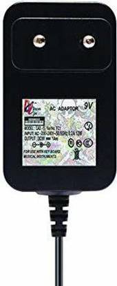 DEVBHOOMI DB -9 V-1AMP for Music Keyboard, Piano (Works with Casio Keyboard Worldwide Adaptor