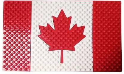 Qiisx Canada Flag Car Dashboard Non-Slip Mat Car Dashboard Cover