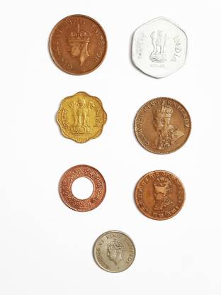 Coins Mart Indian Coin Collection 7 Different Types Medieval Coin Collection