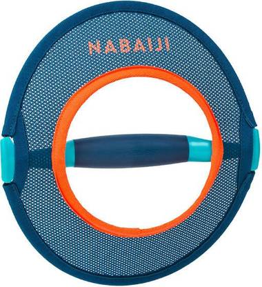 Nabaiji by Decathlon Aquafitness Pullpush Mesh Dumbbells Pair - Blue Orange Adjustable Dumbbell