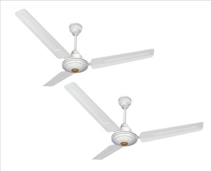 ACTIVA APSRA 5 STAR ( PACK OF TWO) 1200 mm 3 Blade Ceiling Fan  (WHITE, Pack of 2)