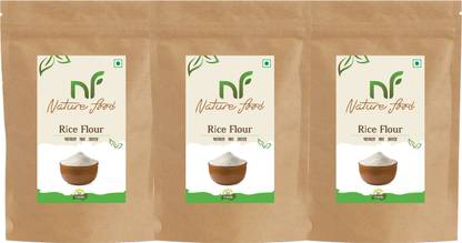 Nature food Best Quality Rice Flour/Chaval Atta -500gm (Pack of 3)