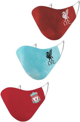 Essentiele Liverpool Fc 3 KIT 2ply Reusable Cloth Mask